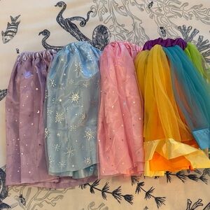 Colorful Children's Dress-Up Skirts